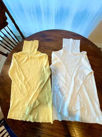 알모니 오가닉 코튼 100% 터틀넥 2장 세트