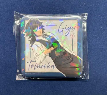 귀멸의 칼날 토미오카 기유 모크텔바 컬렉션 로토 글리터 캔뱃지