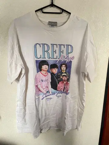 크리프하이프 98' OFFICIAL BOOTLEG T셔츠 L 사이즈