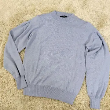 GREEN LABEL RELAXING 울 실크 니트 스웨터