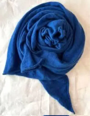 n100 캐시미어 스톨 파랑 블루 에누원핸드레드