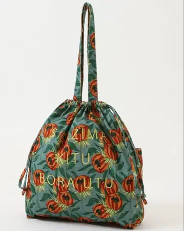 오리지널 프린트 자수 복조리 토트백 니코앤드