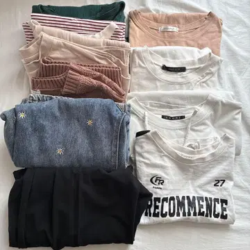 9점 (상의 7점, 하의 2점) 묶음 판매