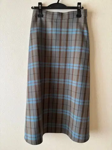 야마다야 Aga 체크 플레어 스커트