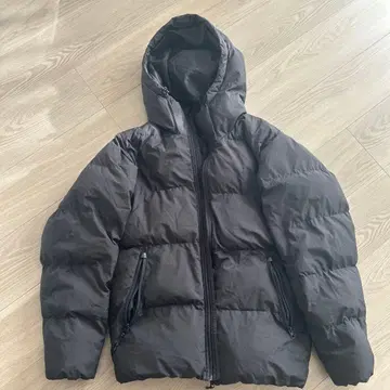 gu 웜 패디드 블루종