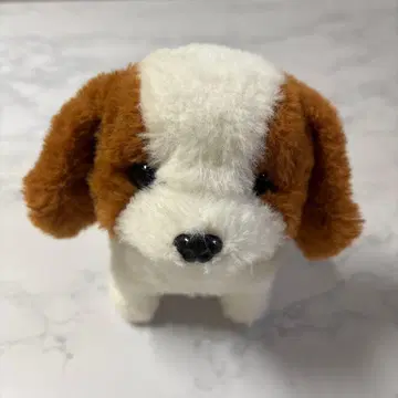 강아지 봉제 인형 배터리 박스 포함