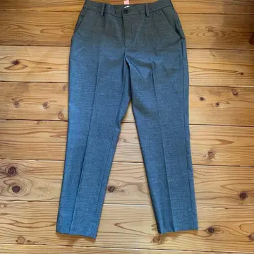 B3 그레이 슬랙스 백 포켓 부착 [컨디션 최상]