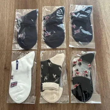 아쿠아 스큐텀 양말 6켤레