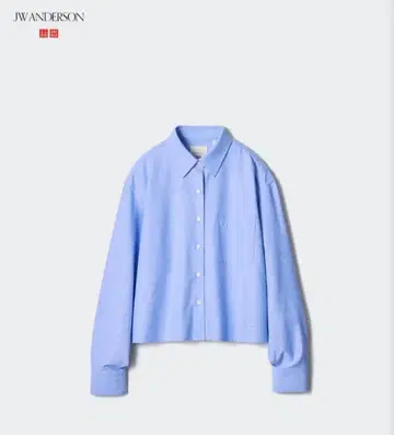 유니클로 블루 셔츠 JWANDERSON 옥스퍼드 셔츠