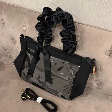 자카마트 A4 다기능 2WAY 핸들 프릴 토트백 이타백 이타백