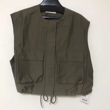 야마다야 SACRA 올리브색 슬리브리스 베스트 사이즈 38