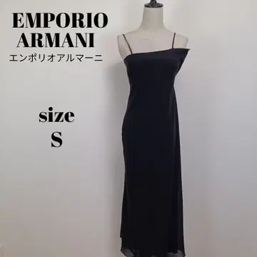 [ a1860 ] EMPORIO ARMANI 롱 원피스 36 블랙