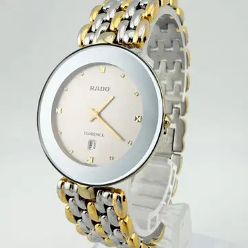 상태 좋음 라도 플로렌스 160.3877.2 남성용 쿼츠 손목시계