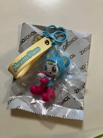 TOKOTOYZ 캐릭터 참 메조 피아노 블루 베리에짱