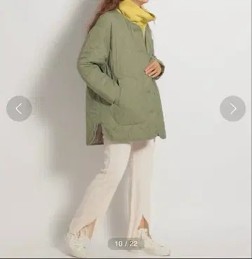 [ 새상품급 ] niko and - 리버서블 퀼팅 자켓