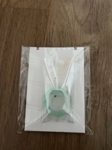 mimi33 민트 그린 유리 반지