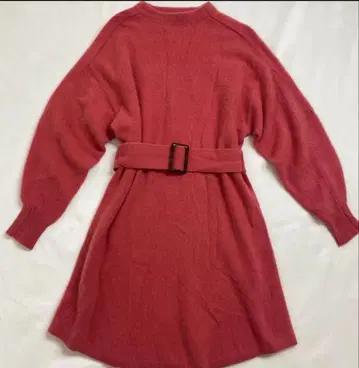 [ 새상품급 ] 정가 17600엔 스나이델 퍼라이크 벨티드 니트 원피스