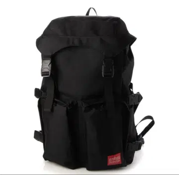 맨해튼 포티지 백팩 백팩 프론트 포켓 부착 블랙