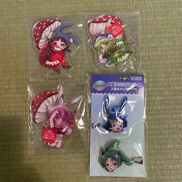 아크릴 스탠드 세트 앞머리 클립