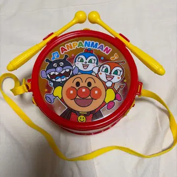 호빵맨 드럼 빨간색 북