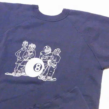 웨어하우스 반팔 맨투맨 4084 8BALL 세컨핸드 2ND-HAND