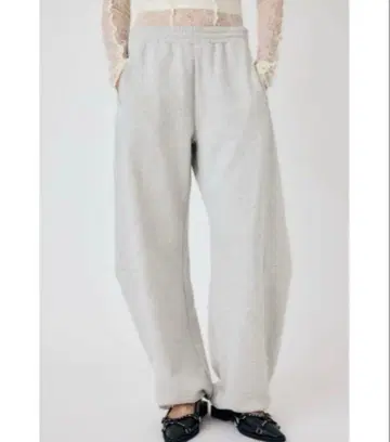 MOUSSY CURVE LINE 스웨트 팬츠 2