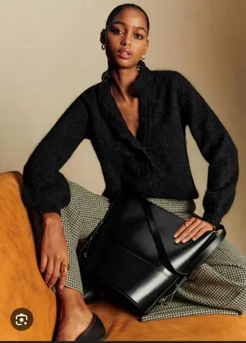 SEZANE Angie 가디건 세잔느 키드 모헤어 가디건 M