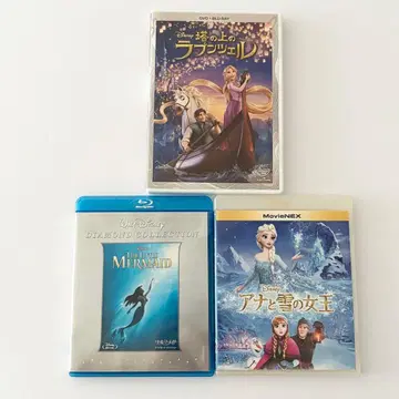 디즈니 프린세스 블루레이 3작품 세트 Movienex 라푼젤