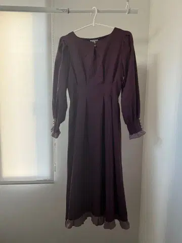 axesfemme 프렌치 걸리시 프릴 롱 원피스