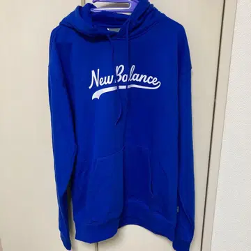 뉴발란스 MT43951 파랑 후드티 M 사이즈