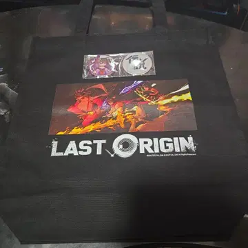 라스트 오리진 굿즈 세트 토트백+캔뱃지 쿠노이치 시덴
