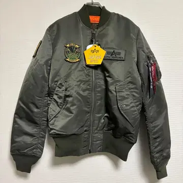 [새상품 동급] 알파인더스트리 x strict 플라이트 자켓 지온