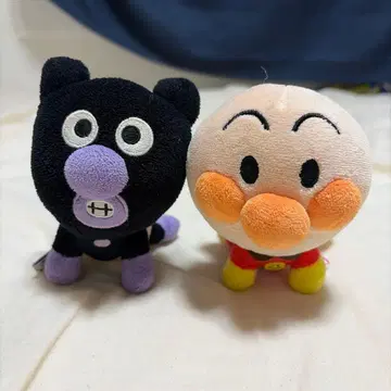 아기 호빵맨 세균맨 봉제 인형 세트