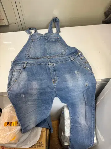 ZARA MAN 데님 오버롤