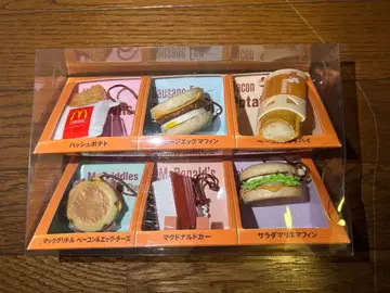 맥 피규어 후드 스트랩 맥도날드 food strap