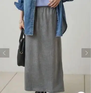 PUAL CE CIN 스트레치 콜 스커트