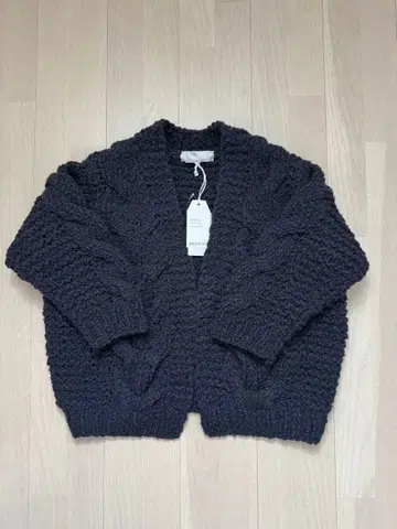 IRONING 다크 네이비 가디건