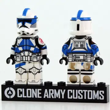 레고 스타 워즈 커스텀 클론 트루퍼 킥스