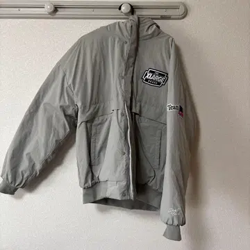 xlarge 나일론 다운 자켓 그레이 L