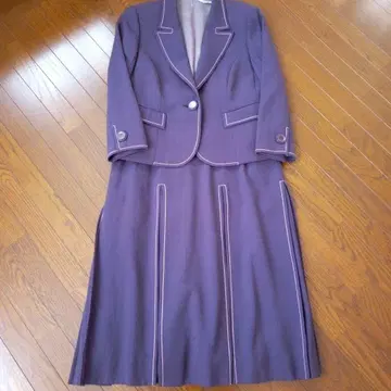별주 제작 보라색 수트 포멀