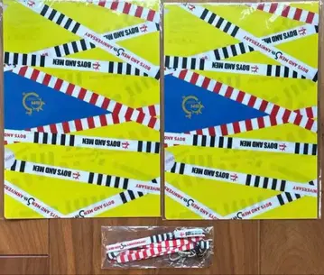 [ BOYS AND MEN ] 5주년 기념 클리어 파일과 넥스트랩 세트