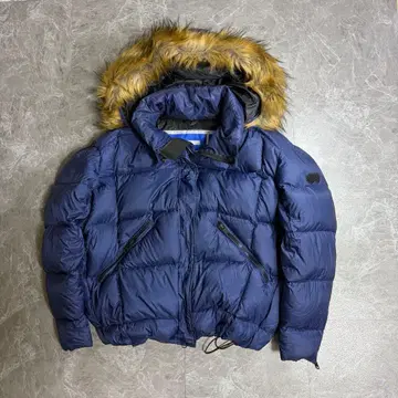 y2k 00s 퍼 다운 자켓 짧은 기장 두꺼운 짧은 다운