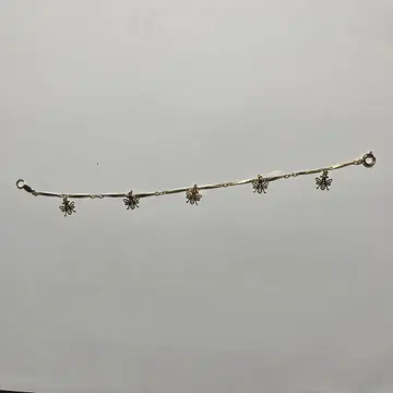 벌 모티브 골드 팔찌