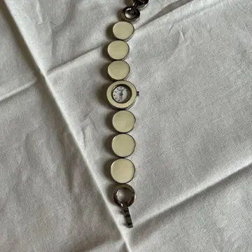 AGATHA 화이트 시계 팔찌 타입