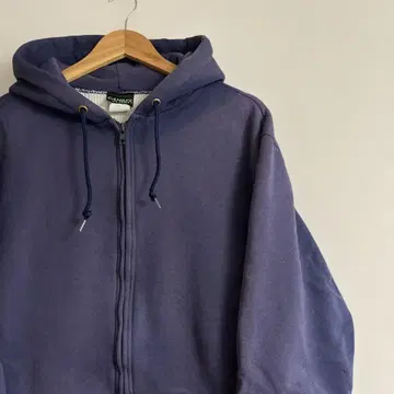 90's CAMBER USA 안감 기모 지퍼 후드티 더블 페이스 가지색