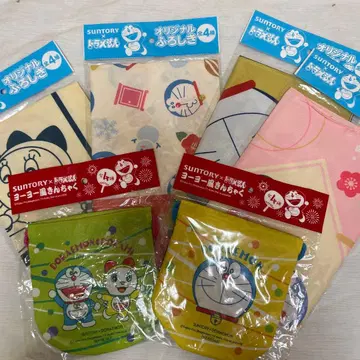 도라에몽 오리지널 보자기 4장, 요요 복주머니 2개 세트