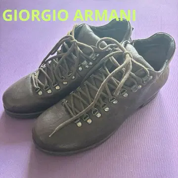 조르지오 아르마니 남성용 가죽 부츠