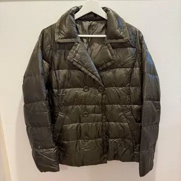 다운 자켓 더블 브레스트