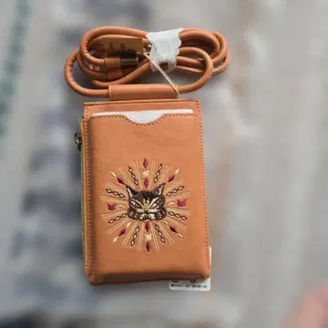 다얀 오렌지 스마트폰 숄더백