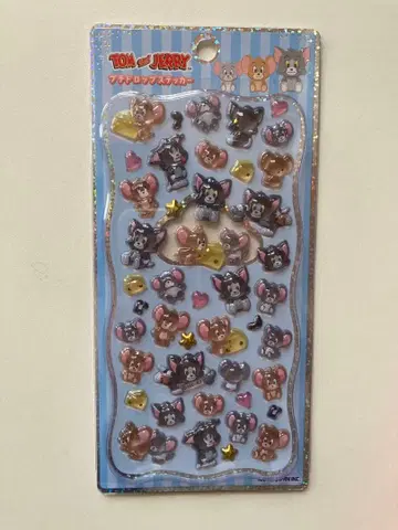 정품 톰과 제리 푸치 드롭 스티커